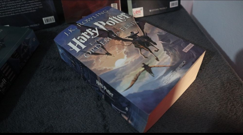 Livros Harry Potter EDIÇÃO CASTELO