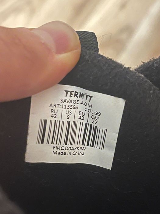 Зимние кроссовки Termit (Мужские, 42 размер)