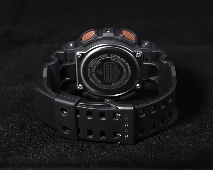 Годинник ударостійкий Casio G-Shock GA-100RC-1A новий оригінал