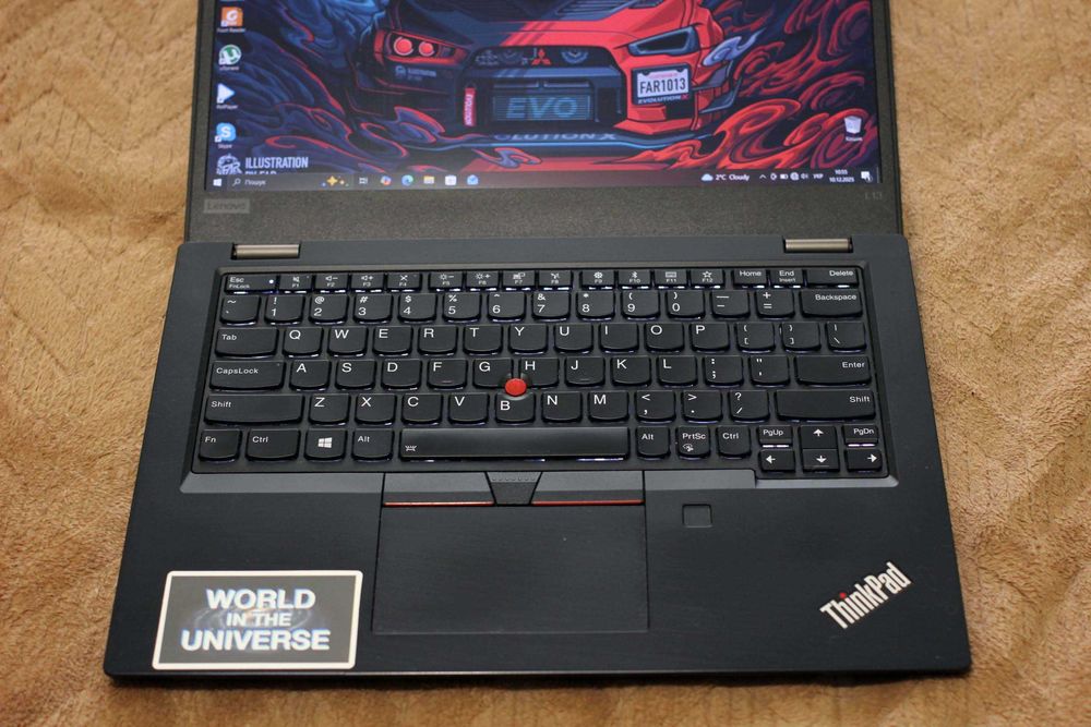 Lenovo L13/2021г/i7-10510 8x/Видео2GB/16GB/SSD512/АКБ5ч/14.1 ips FHD