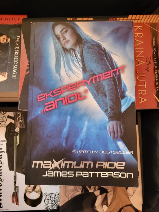Książka Eksperyment Anioł, seria Maximum Ride - James Patterson