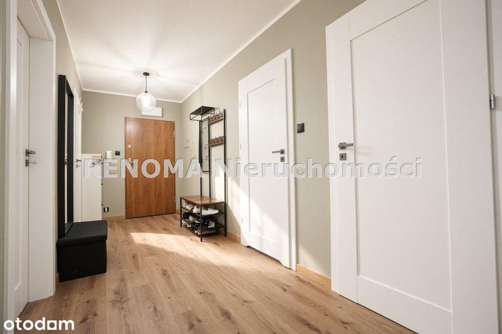 3 pokoje, 68,5m2 , balkon 15 m² z widokiem na las