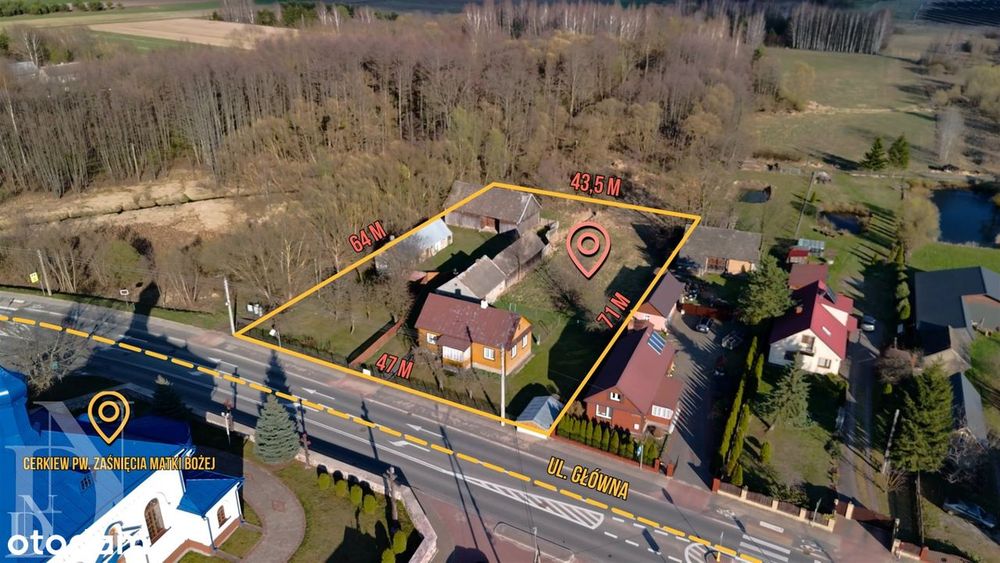Dom 110 m² Działka 3078 m² Dubiny Nowa Cena!