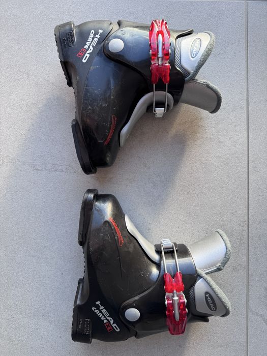 Buty narciarskie HEAD Eu. 27, 170-185mm dziecięce, stan bdb