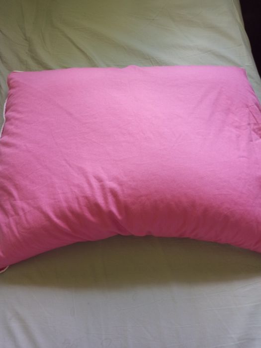 Poduszka wypełniona łuskami gryki