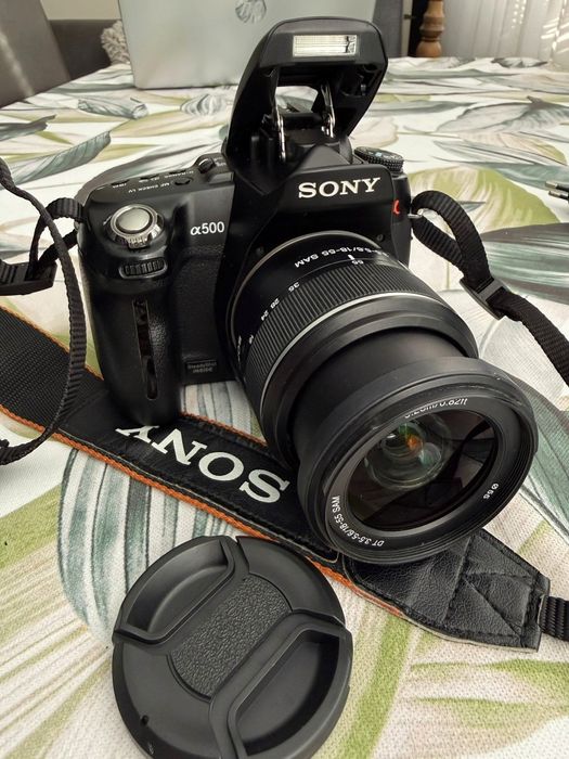 Sony Alpha A500- super lustrzanka .