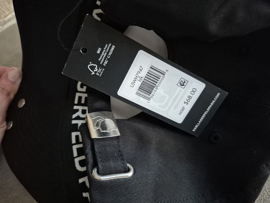 Czapka z daszkiem Karl Lagerfeld