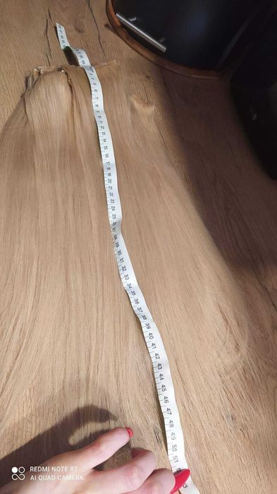 Wlosy clip in naturalne blond