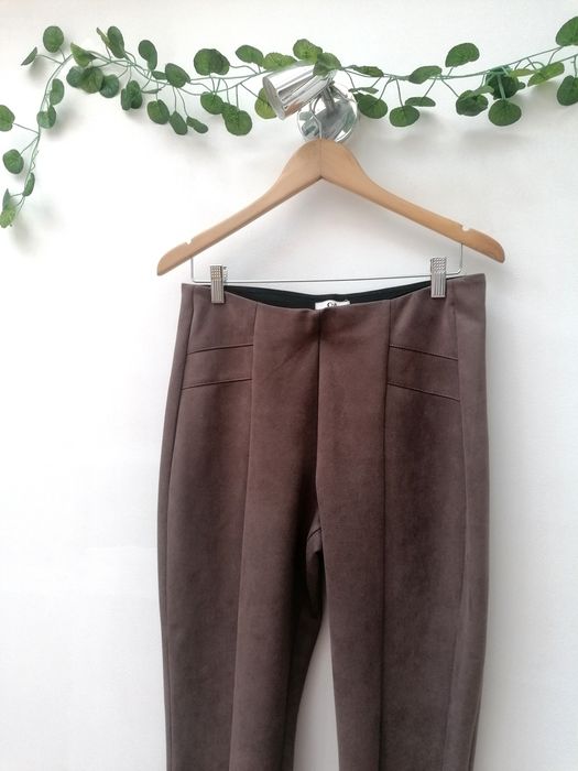 Calças Chino Castanhas