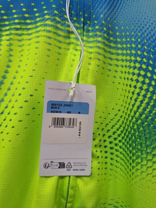 Koszulka rowerowa CASTELLI VORTICE męska M kolarska szosowa