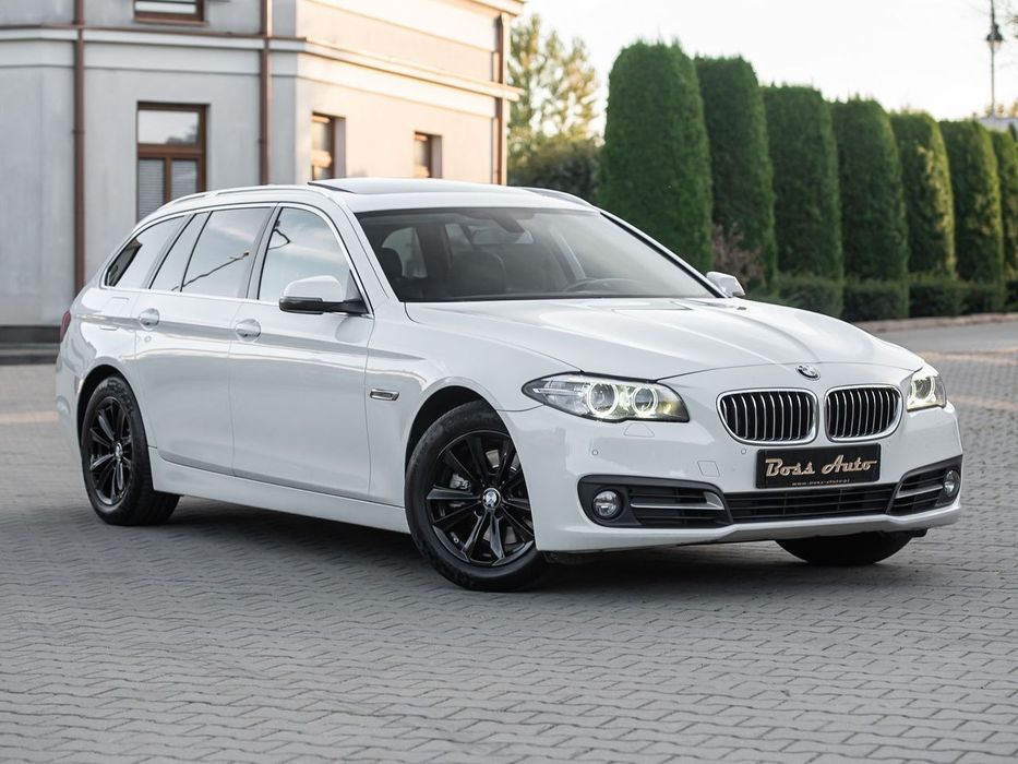 BMW Seria 5 520d LCI XDrive 184KM Navi Pano Led Camera Skóra Full Gwarancjia