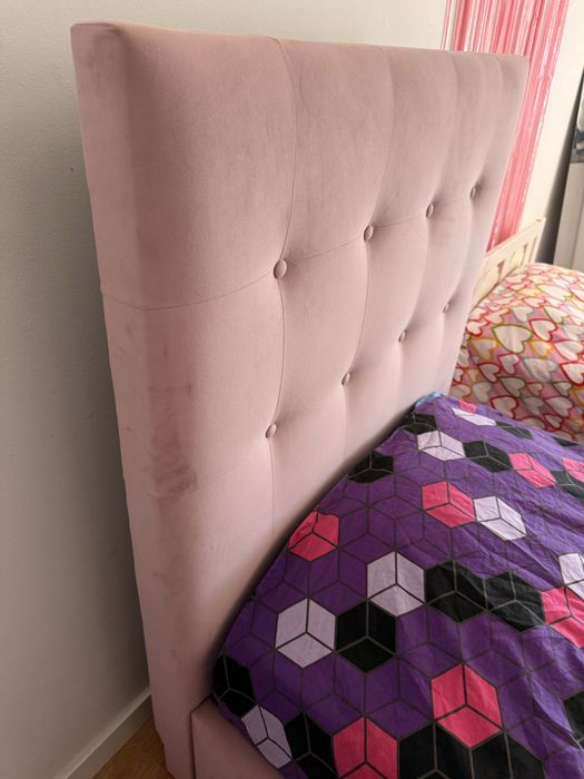 Cama e colchao menina