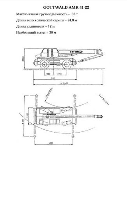 Послуги автокрана вантажопідємністю 35тн