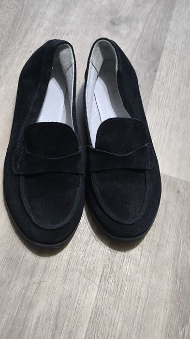 Лофери натуральна замша розмір 36