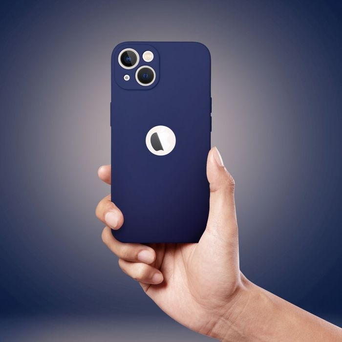 Futerał Soft Do Iphone 13 Ciemny Niebieski