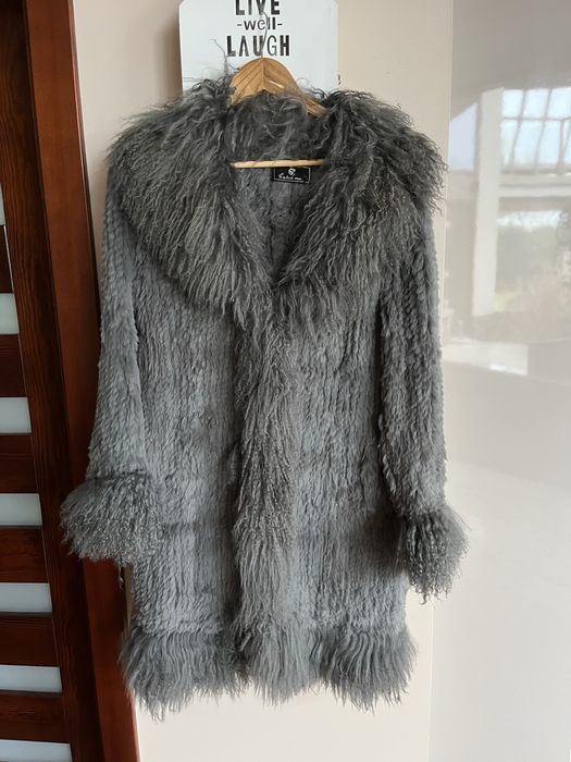 Futro z krolika i welny