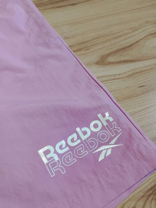 Różowe Męskie Spodenki Szorty Plażowe Kąpielowe Reebok