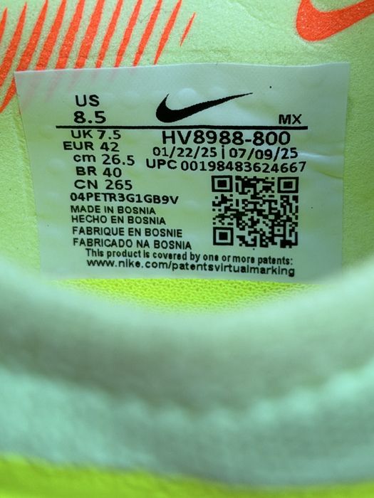 Nike Phantom 6 Low Elite Sg оригінал бутси чоловічі розмір 42 (26.5) нові HV8988-800