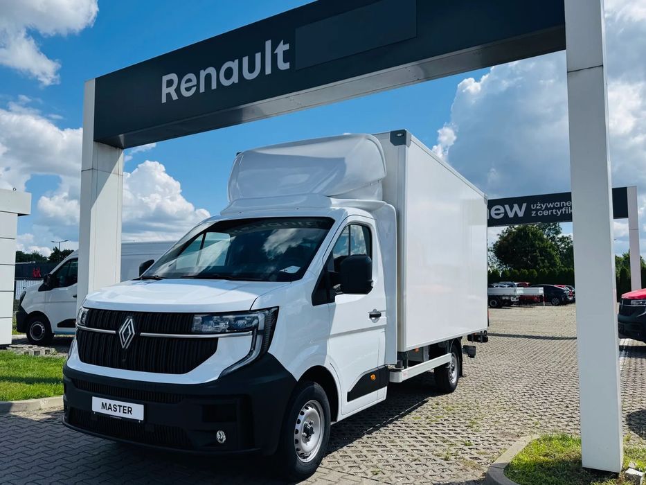Renault Master  Nowy Master podwozie L3 Zabudowa kontener 8 EP z windą .