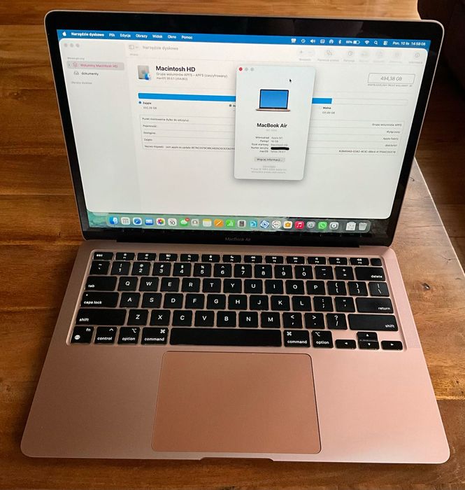 macbook air m1 16gb 512gb – Laptopy, cena na OLX.pl