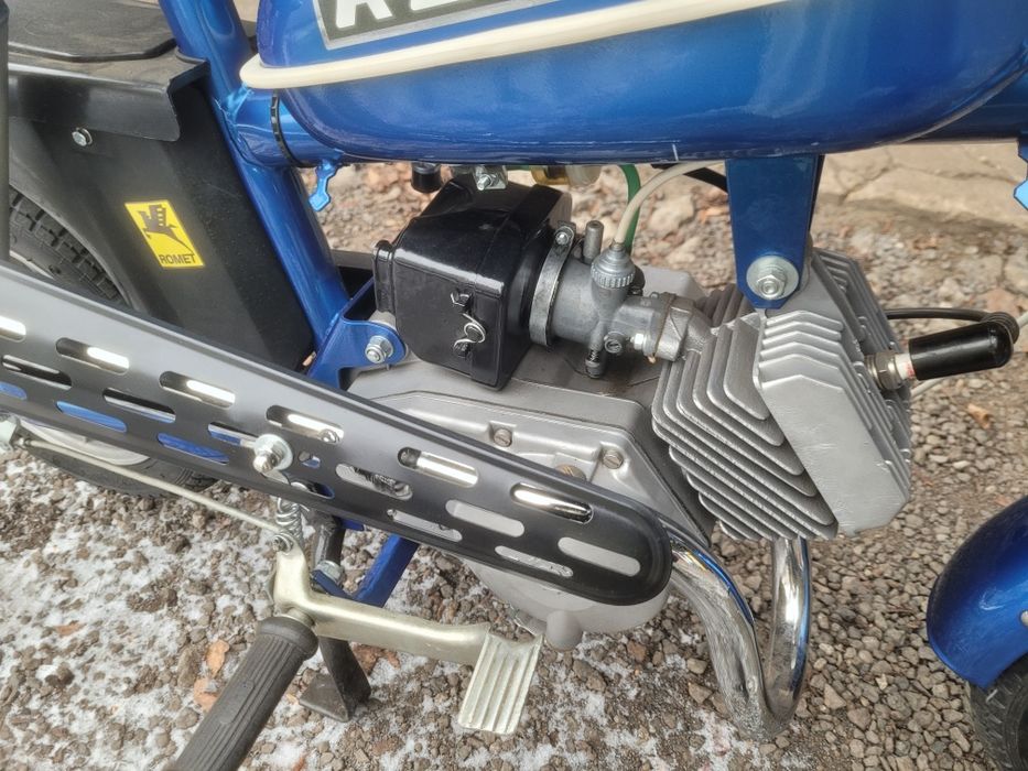 Motorynka m2 przejściówka odbudowana zarejestrowana na białe