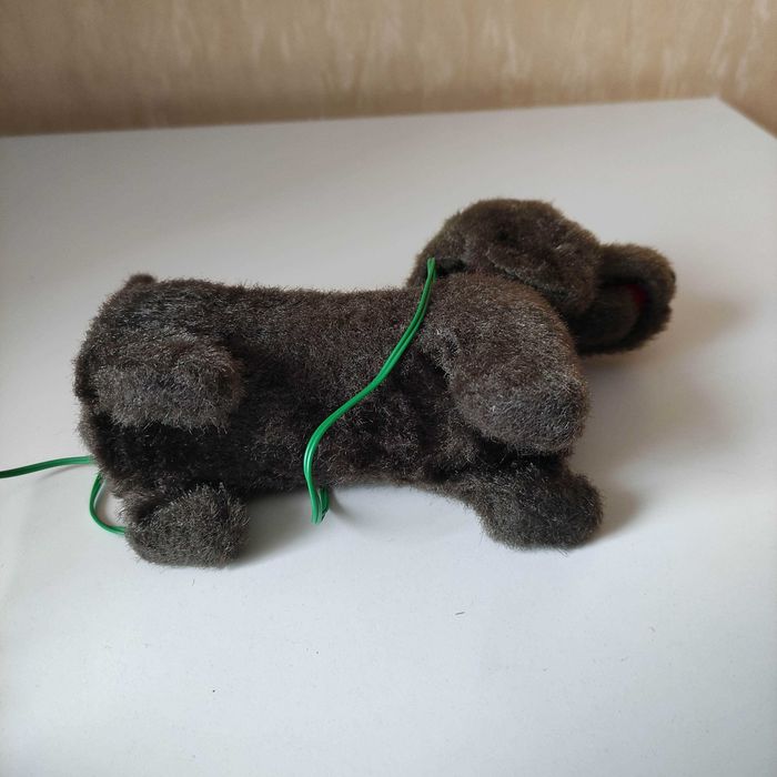 Zabawka Dachshund 7300 Made in Japan - czasy PRL