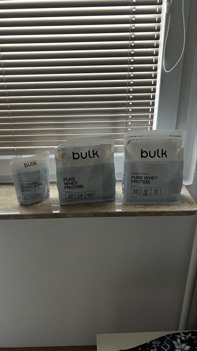 Dwa proteina Bulk i EAA w prezencie oddam