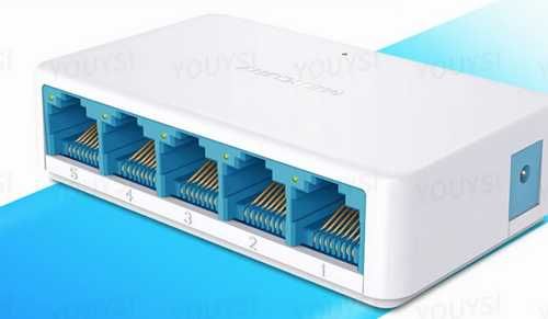 Mercury SG105C 5 портов мини-сетевой коммутатор