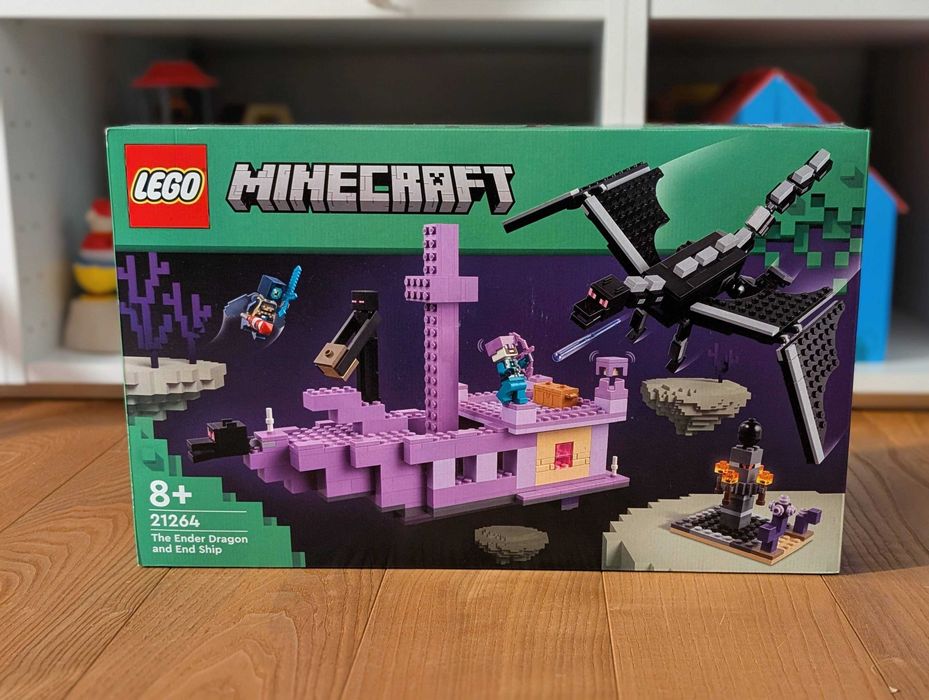 LEGO 21264 Minecraft — Smok Kresu i statek Kresu