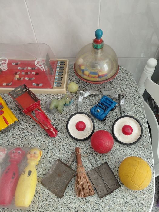 Brinquedos vintage. Anos 70 e 80