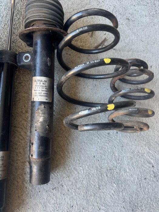 Zawieszenie BMW E46 Alpina B3 B3s amortyzatory i spreżyny