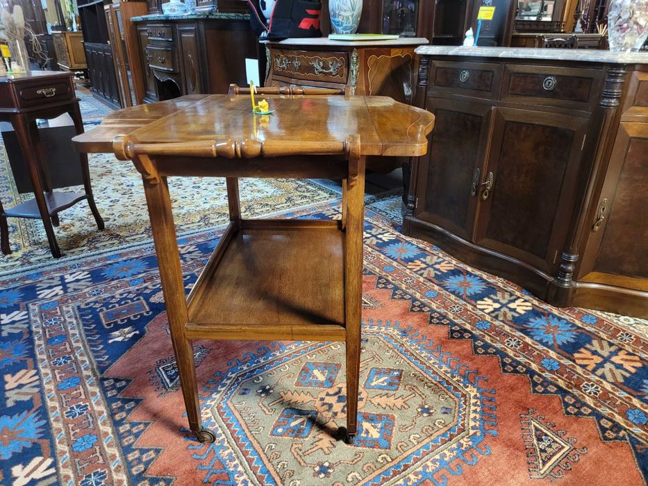 Carrinho de chá em madeira - Bom estado geral