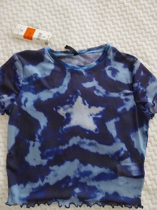 Bluzka z siateczki CROPP 36 S Nowa z metką