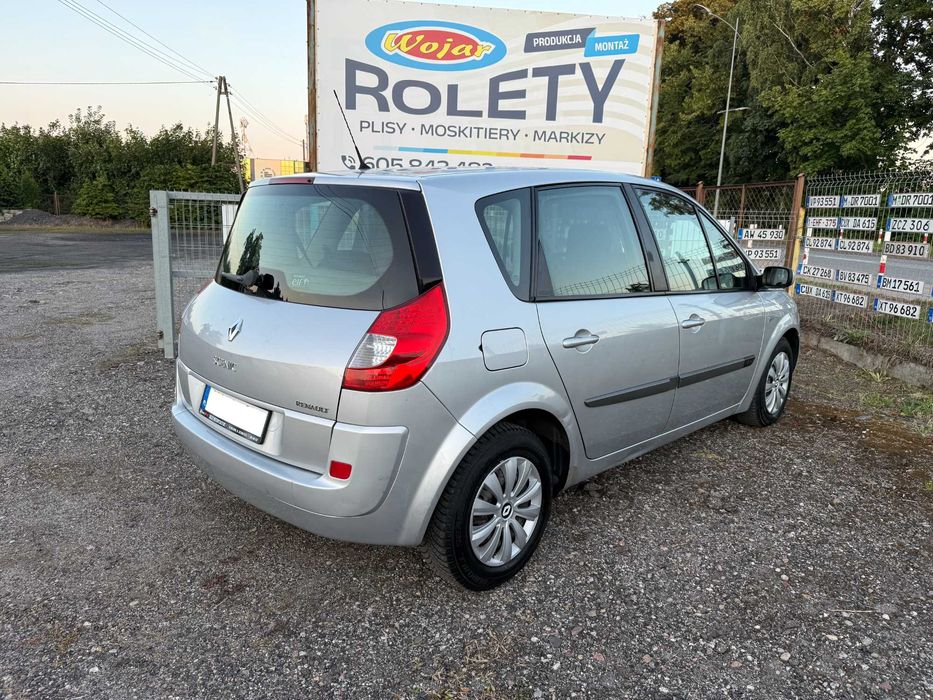 Renault Scenic 1.6 b opłaty 05.27 serwis klimatyzacja Zamiana