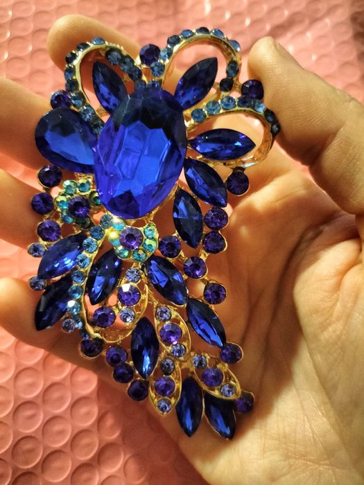 Alfinete de Peito Azul