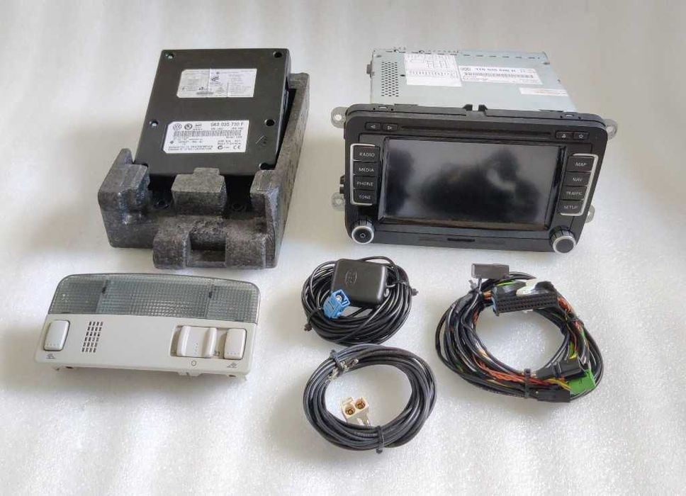 Оригинальная магнитола VW VAG RNS 510 LED + PIN код Bluetooth