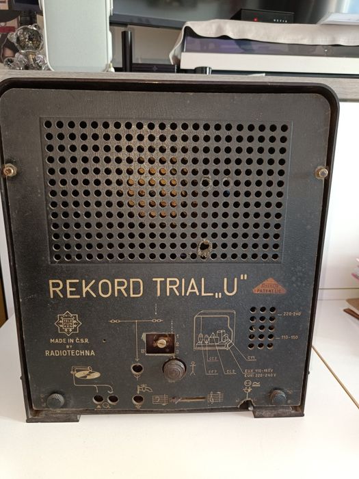 Radio lampowe REKORD TRIAL U , Telefynken , Radiotechna