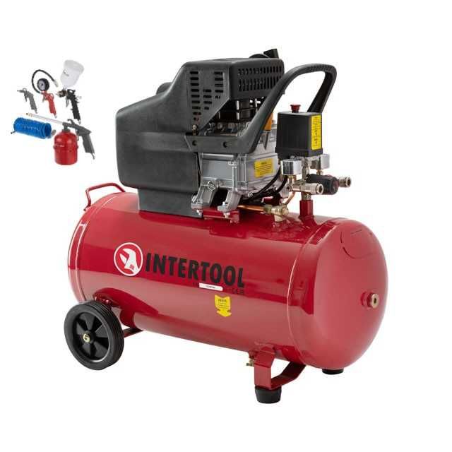 Компрессор Intertool  50 литров/ 1.2 квт./ 205 л/мин.