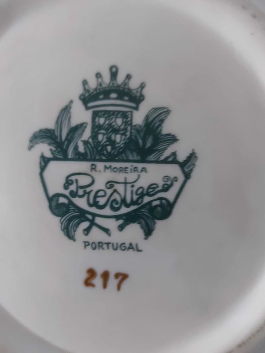 Conjunto pecas de porcelana   R.Moreira – Prestige – Portugal