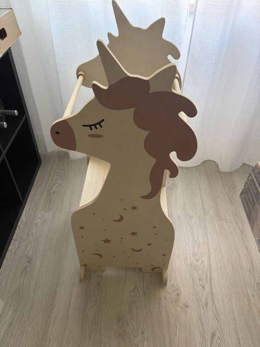 Torre de Aprendizagem Infantil Unicórnio – Em Madeira