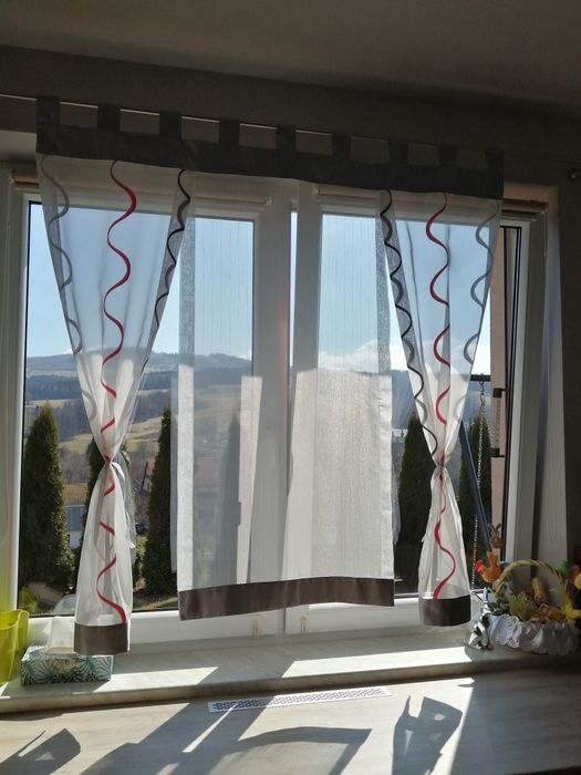 Firanka gotowa panelowa 130x130