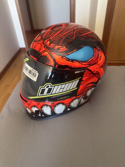 Capacete ICON Airform Manik’R (Red)