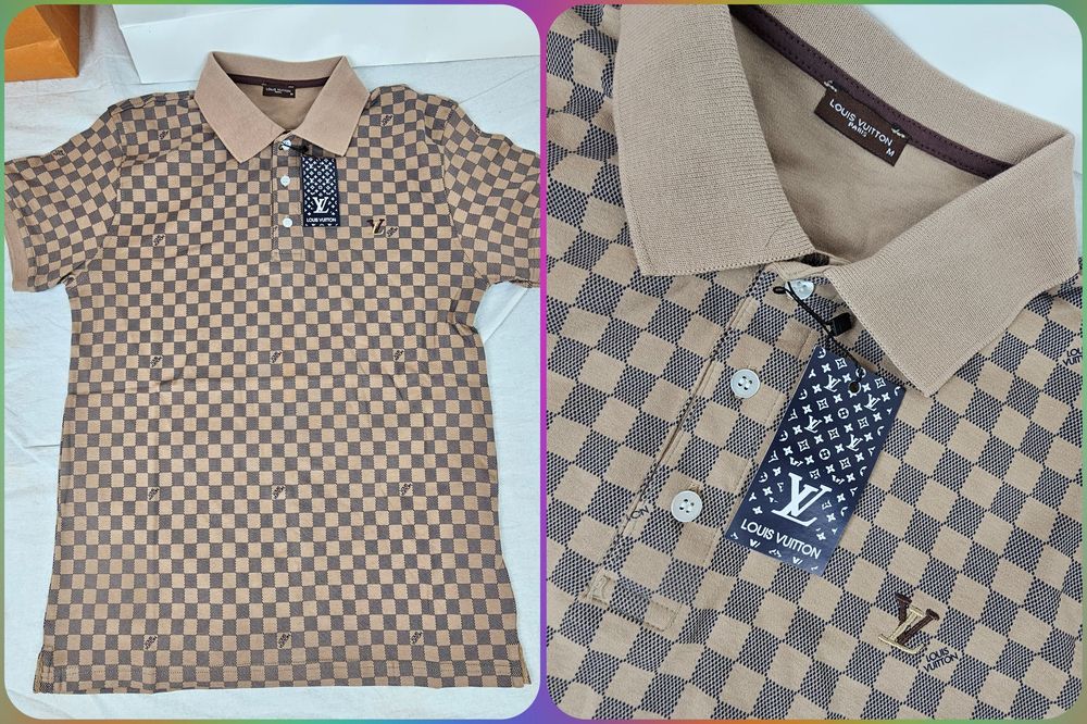 Koszulka Polo męska Ralph Lauren Louis Vuitton premium