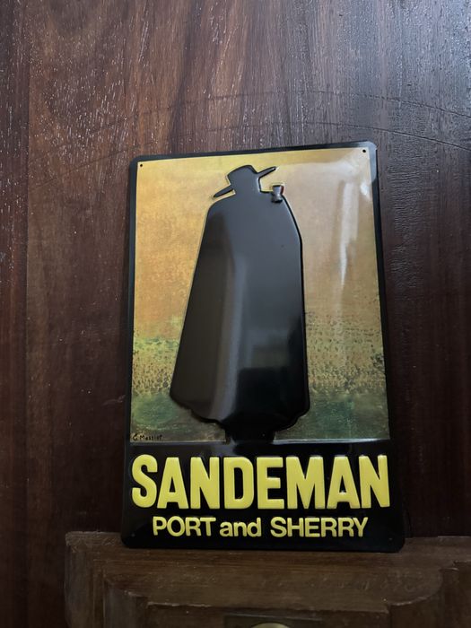 Placa esmaltada Sandeman