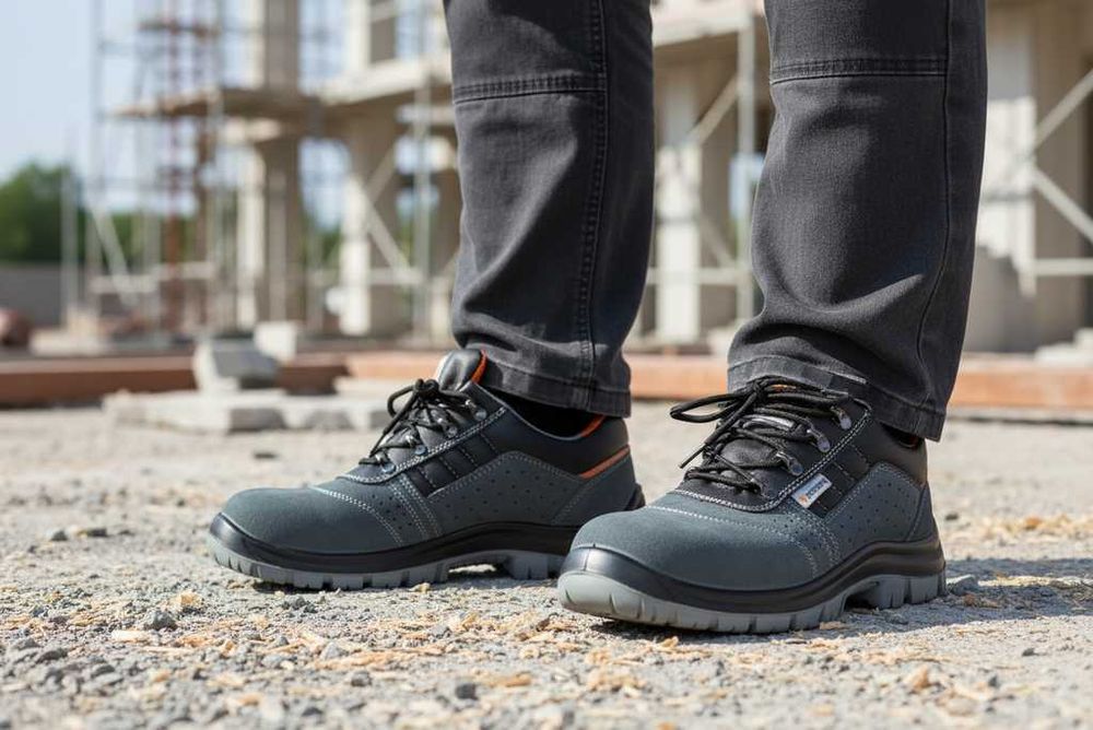 Защитная обувь со стальным носком,спецобувь рабочие кроссовки