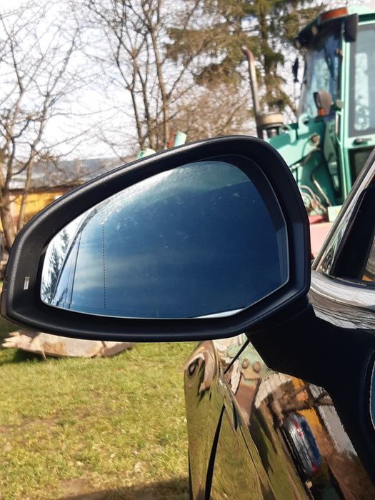 Lusterko lewe Audi A5 F5 8W6 LY9T czarne 21r- 10pin