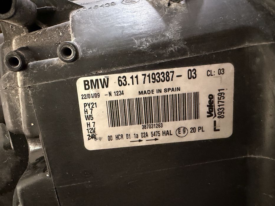 Farois Bmw 123d (E82) 2008 originais