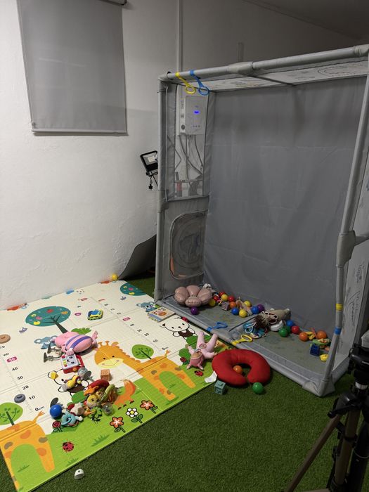 Parque infantil bebe 180 cm x 150 cm x 60 cm