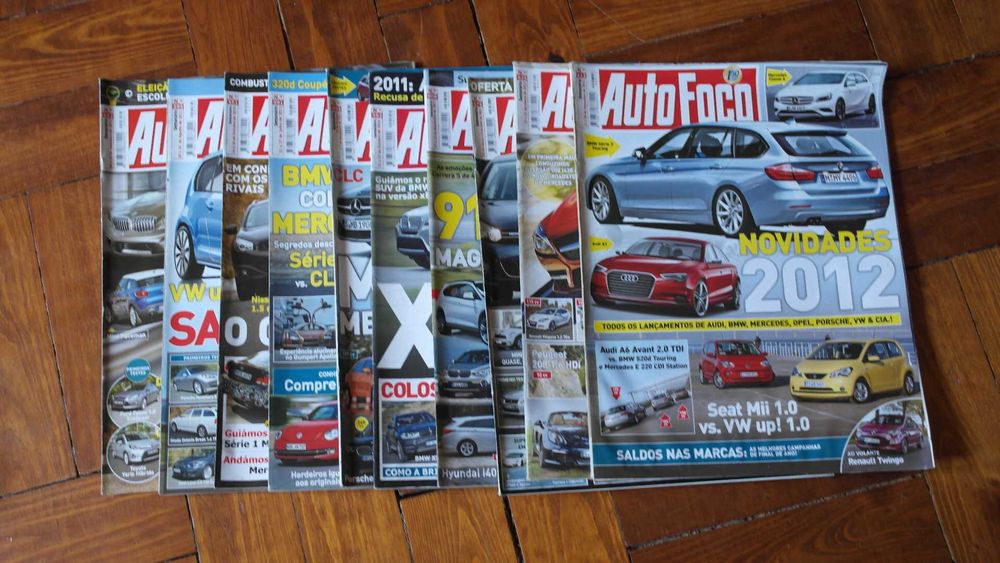Revistas Auto Hoje e Auto Focus