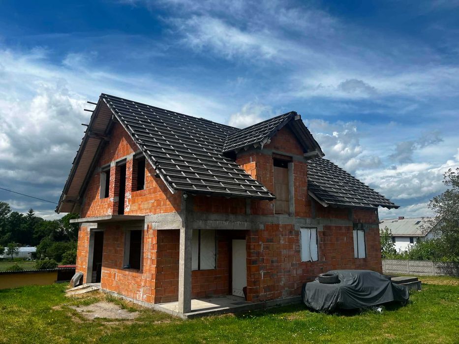 Dom w budowie 160 m² z widokiem na Ślężę | Działka 1358 m² | Pełne media | Sobótka - Widok 2